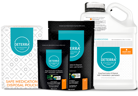 Variety of Deterra Products
