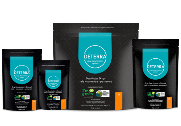 Deterra Pouch Products
