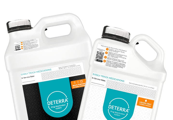 Deterra Drug Disposal Containers